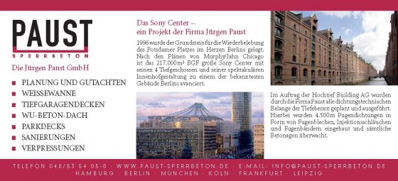 Paust Anzeige